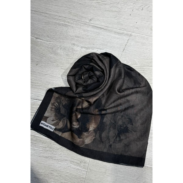 Dijital Bambu Pamuklu Şal 020KV